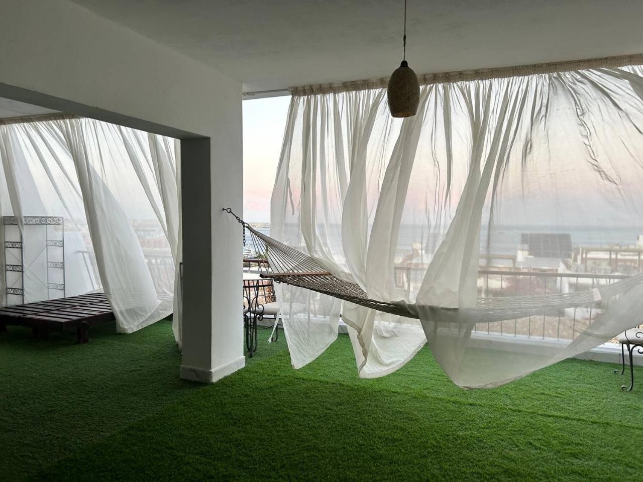 Cordoba Sea View Apartment With Open Air Jacuzzi At Mastaba الغردقة المظهر الخارجي الصورة