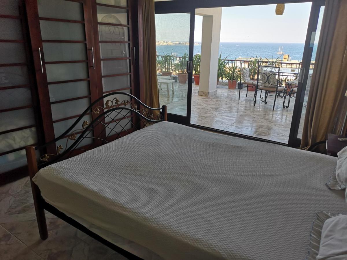 Cordoba Sea View Apartment With Open Air Jacuzzi At Mastaba الغردقة المظهر الخارجي الصورة